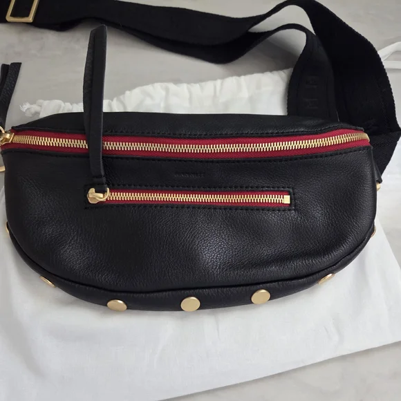 Hammitt Charles Medium Black / Gold - Picture 2 of 12